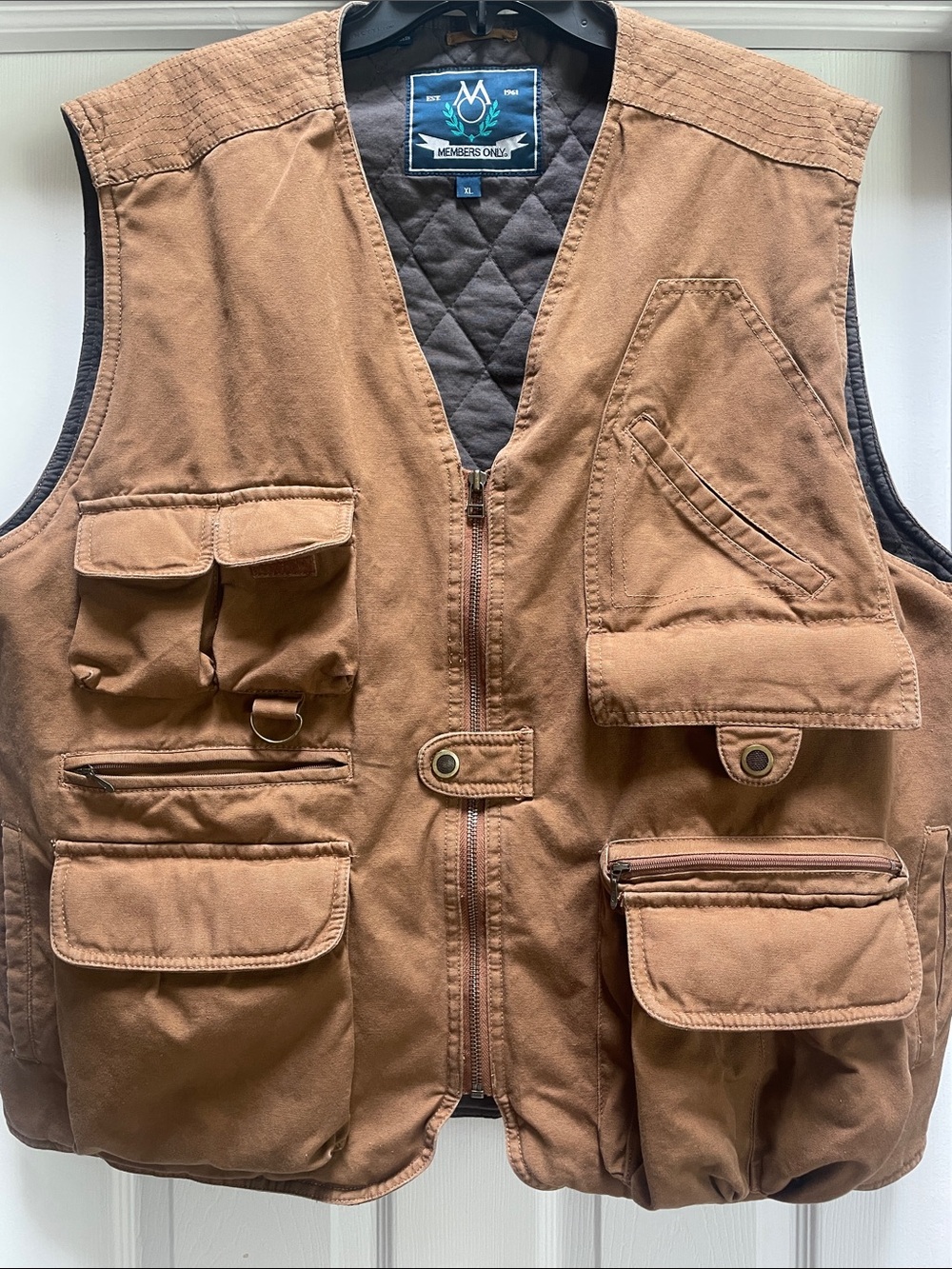 Members Only Men’s Utility Vest Size XL